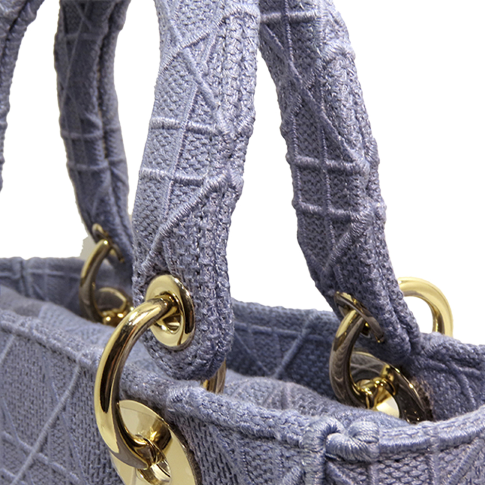 Pre-Loved Dior Medium Lady D-Lite - Picture 7 of 9